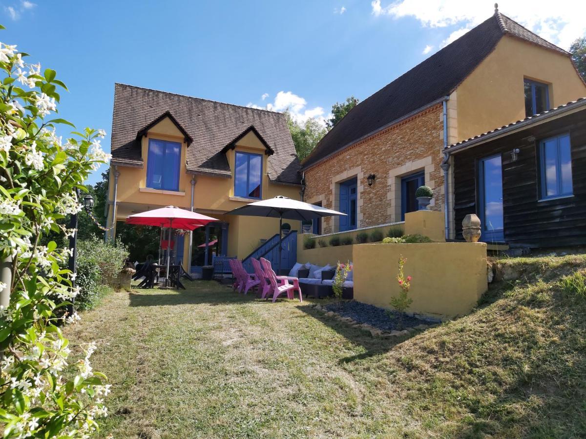 Bonbon Chambre D'Hotes Saint-Julien-de-Lampon Exteriör bild